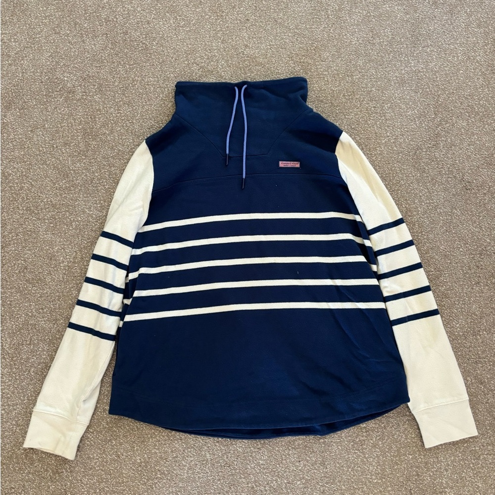 Navy Blue Vineyard Vines Pullover